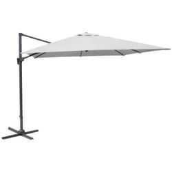 Proloisirs - Parasol déporté inclinable nh - 300 x 400 cm - Toile blanche