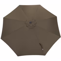 Cette toile de parasol de 3 mètres de diamètre est fabriquée en polyester de 200 g/m², résistante à la décoloration pour une  ...