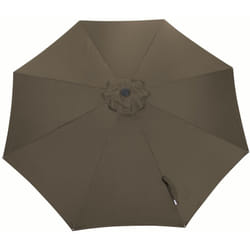 Proloisirs - Toile Parasol Mat Droit 350/8 Polyester 200gr sd - Taupe