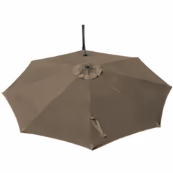 La toile de parasol déporté NH en couleur taupe est fabriquée en polyester 210g/m², offrant une résistance à la décoloration. ...