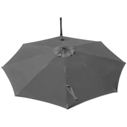 Proloisirs - Toile Parasol Mat Déporté nh 350/8 Polyester 210gr sd - Gris