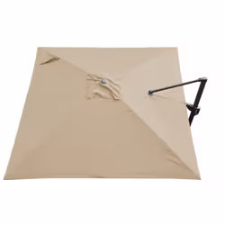 Proloisirs - Toile Parasol Mat Déporté nh 3x3/8 Polyester 250gr Gr6 - Ecru