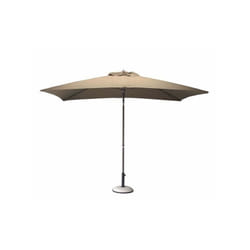 Proloisirs - Parasol droit - 300 x 200 cm - Aluminium - Toile taupe