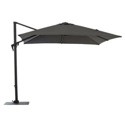 Proloisirs - Parasol deporté 3x3m roma - grey/gris