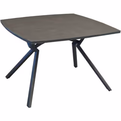 Aspect Coloris Gris anthracite Finitions Peinture époxy Matériau principal Aluminium Matériaux secondaires HPL (plateau) Dime ...