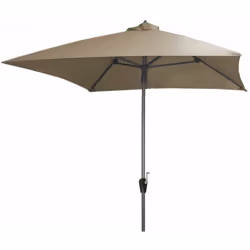 Idéal pour une table Bistrot, un p’tit espace à abriter ici ou là dans le jardin ! La toile polyester 180 gr / m² du parasol  ...