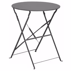gueridon rond diam. 60 cuba grey