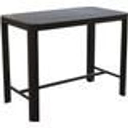 Table haute Eos grise 140 cm