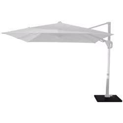 Les particularités du parasol déporté Elios 3 x 3 m orientable : Toile orientable, pivotante latéralement droite/gauche. Bale ...