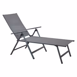 Son style unique tient pour beaucoup de l’union de la structure aluminium galbée avec une allonge en toile tendue. Modulable, ...