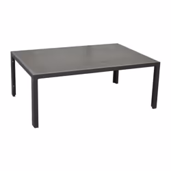 Table basse - MT - Aluminium - Céramique - Gris / Ébène - Design contemporain