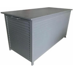 Grand coffre de rangement storia - Gris - Proloisirs