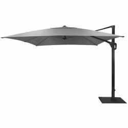 Les particularités du parasol déporté Elios Novasun 3x4 m : Toile Novasun 280 gr / m², indice UPF 50+ (excellente filtration  ...