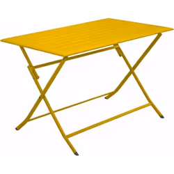 Aspect Coloris Tournesol Matériau principal Aluminium epoxy (plateau) Matériaux secondaires Acier (pieds) Dimensions Hauteur  ...