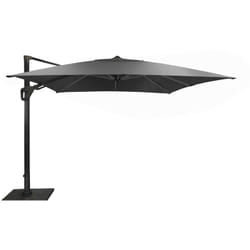 Proloisirs - Parasol déporté Elios Sunbrella® orientable alu/sunbrella - grey/graphite 119