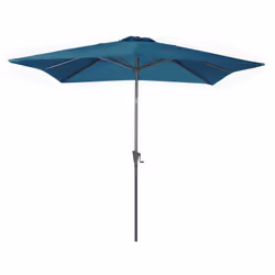 Les particularités du parasol 2.5 x 2.5 m : Mât aluminium, ouverture manivelle. Toile polyester 180 gr / m², coloris au choix ...