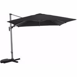 Quelle que soit l’heure de cette belle et chaude journée d’été, vous profitez d’un point d’ombre appréciable. Le parasol dépo ...