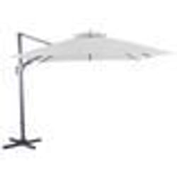 Parasol déporté PROLOISIRS - Orient Nh Bio Clim Alu - Ecru - 300 cm - Manuel - Rectangulaire