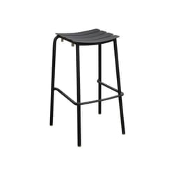 Proloisirs - Tabouret de jardin haut empilable Perfect - graphite 50 x 79 x 46 cm