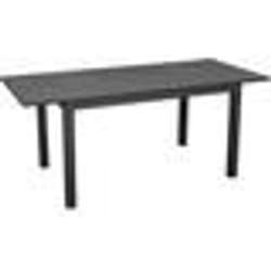 Table de jardin - PROLOISIRS - Genes - Aluminium - Graphite - Rectangulaire - Extensible