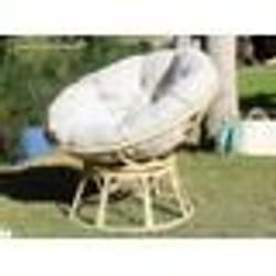 Fauteuil pivotant en résine Love