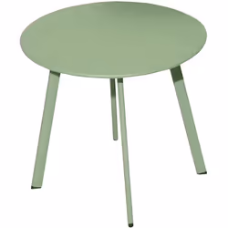 Table basse de jardin en acier - PROLOISIRS - Massai - Vert - 40x35 cm - Contemporain