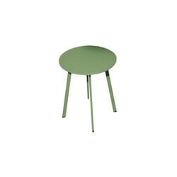 Table basse de jardin en acier Massai 50 cm
