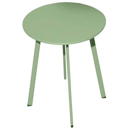 Table basse de jardin en acier Massai 50 cm