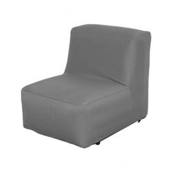 Proloisirs - Fauteuil de détente gonflable Balloon en pvc - gris
