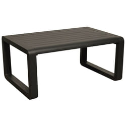 Table basse de jardin rectangulaire Quenza ii - graphite 90 x 40 x 60 cm - Proloisirs