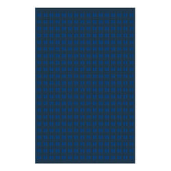 Proloisirs - Tapis d'extérieur pour salon détente ou repas bleu/graphite 240 x 150 cm