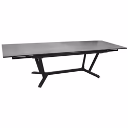 La table de jardin Vita propose un design original, pour revisiter la décoration de votre extérieur et offrir ainsi un look m ...