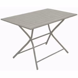 Les + produits : Léger Pliant Facile d'entretien Caractéristique : Châssis aluminium Epoxy, pliant, plateau à lattes fermées  ...