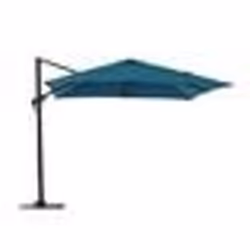 Parasol de jardin déporté - PROLOISIRS - Roma - 3x4m - Manivelle - Alu/acier