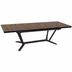 Offrez-vous une table alliant design et fonctionnalité avec la table extensible VITA. Son châssis en aluminium époxy graphite ...