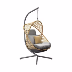 Faire une petite sieste, lire un bon livre, ou se laisser aller … Quoi de mieux que la chaise suspendue Banana Leaf. D’une pa ...