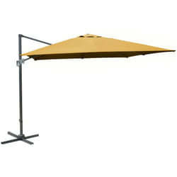 Proloisirs - Parasol déporté nh 3 x 4 m en Aluminium - Toile inclinable - curry