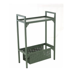 Etagère Balcon en acier à 1 niveau - 102 x 24 x 75 cm - vert - Proloisirs