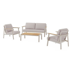 Proloisirs Jade ensemble de meubles de jardin Beige, Crème