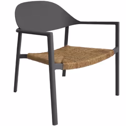 Offrez-vous un moment de détente avec le fauteuil lounge empilable BAGE, conçu pour apporter une touche moderne et sophistiqu ...
