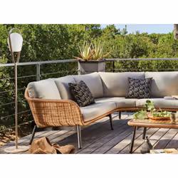 Proloisirs Tornado ensemble de meubles de jardin Beige, Graphite