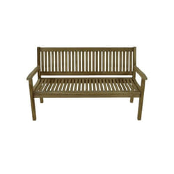 Proloisirs - Banc de jardin Club en teck fsc - 150 x 70 x 88 cm - Teck