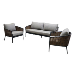 Proloisirs Muse ensemble de meubles de jardin Anthracite, Graphite