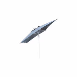 Les + produits : Baleines facilement démontables Caractéristique : Parasol mât droit Full Aluminium Mât 48 mm ép. 1,8 mm ; 8  ...
