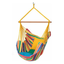Toile de hamac chaise suspendue avec bois d'écartement - alegria - Proloisirs