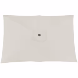 Proloisirs - Toile Parasol Mat Droit 3x2 par 6 Polyester 250gr - Sand