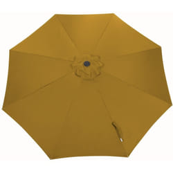 PROLOISIRS Toile Parasol Mat Droit 300 par 8 Polyester 200gr SD - Curry