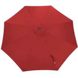 Proloisirs - Toile Parasol Mat Droit 350/8 Polyester 200gr sd - Rouge