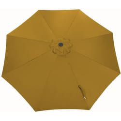 Toile Parasol Mat Droit 350/8 Polyester 200gr sd - Curry - Proloisirs