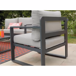 Proloisirs Mojito II ensemble de meubles de jardin Graphite, Gris